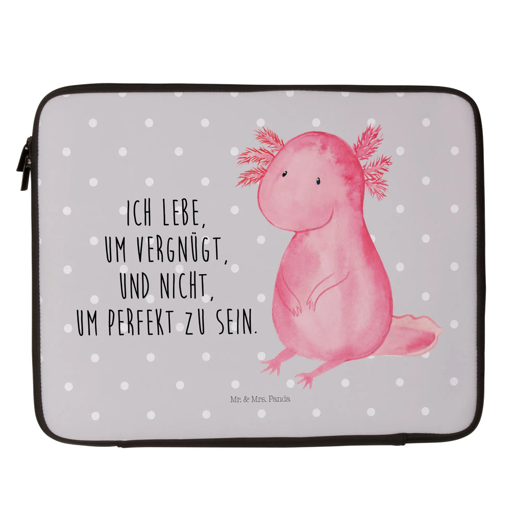 Notebook Tasche Axolotl null Notebook Tasche, Laptop, Computertasche, Tasche, Notebook-Tasche, Notebook-Reisehülle, Notebook Schutz, Axolotl, Molch, Axolot, vergnügt, fröhlich, zufrieden, Lebensstil, Weisheit, Lebensweisheit, Liebe, Freundin