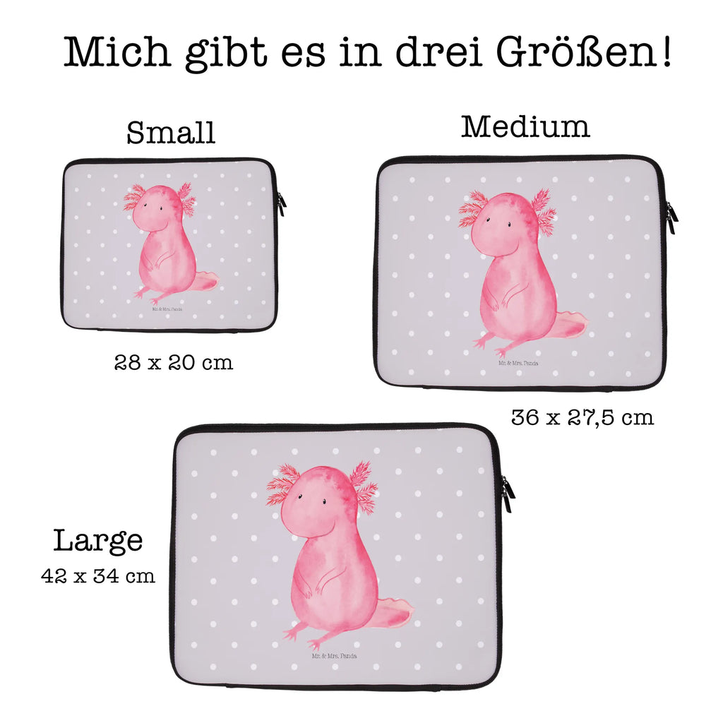 Notebook Tasche Axolotl null Notebook Tasche, Laptop, Computertasche, Tasche, Notebook-Tasche, Notebook-Reisehülle, Notebook Schutz, Axolotl, Molch, Axolot, vergnügt, fröhlich, zufrieden, Lebensstil, Weisheit, Lebensweisheit, Liebe, Freundin