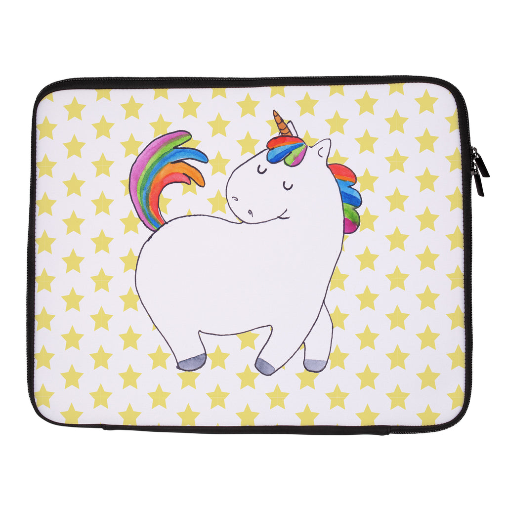 Notebook Tasche Einhorn Stolzieren Notebook Tasche, Laptop, Computertasche, Tasche, Notebook-Tasche, Notebook-Reisehülle, Notebook Schutz, Einhorn, Einhörner, Einhorn Deko, Pegasus, Unicorn, stolz, anders, bunt, Pferd, Reiter, Reiten, Freundin, Geschenk