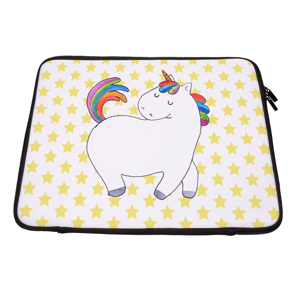 Notebook Tasche Einhorn Stolzieren Notebook Tasche, Laptop, Computertasche, Tasche, Notebook-Tasche, Notebook-Reisehülle, Notebook Schutz, Einhorn, Einhörner, Einhorn Deko, Pegasus, Unicorn, stolz, anders, bunt, Pferd, Reiter, Reiten, Freundin, Geschenk