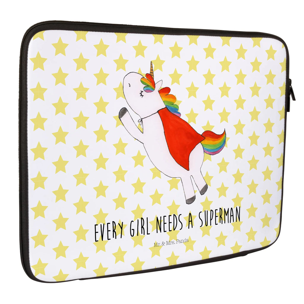 Notebook Tasche Einhorn Super Notebook Tasche, Laptop, Computertasche, Tasche, Notebook-Tasche, Notebook-Reisehülle, Notebook Schutz, Einhorn, Einhörner, Einhorn Deko, Pegasus, Unicorn, Traummann, Superheld, Held, Freundin, Geschenk, Girl, Mädchen