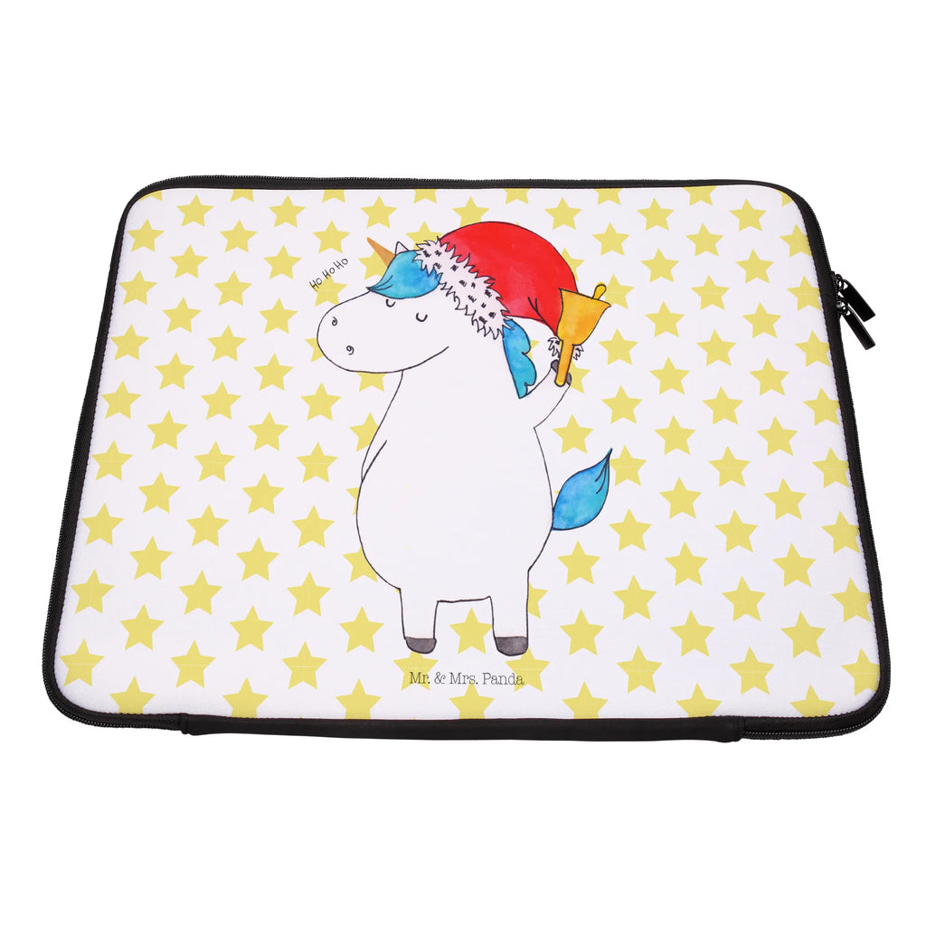 Notebook Tasche Einhorn Weihnachtsmann Notebook Tasche, Laptop, Computertasche, Tasche, Notebook-Tasche, Notebook-Reisehülle, Notebook Schutz, Einhorn, Einhörner, Einhorn Deko, Pegasus, Unicorn, Gin, Schokolade, Schoki, Weihnachten, Weihnachtsmann, Nikolaus, Wunschzettel, Wunschliste, Feenstaub