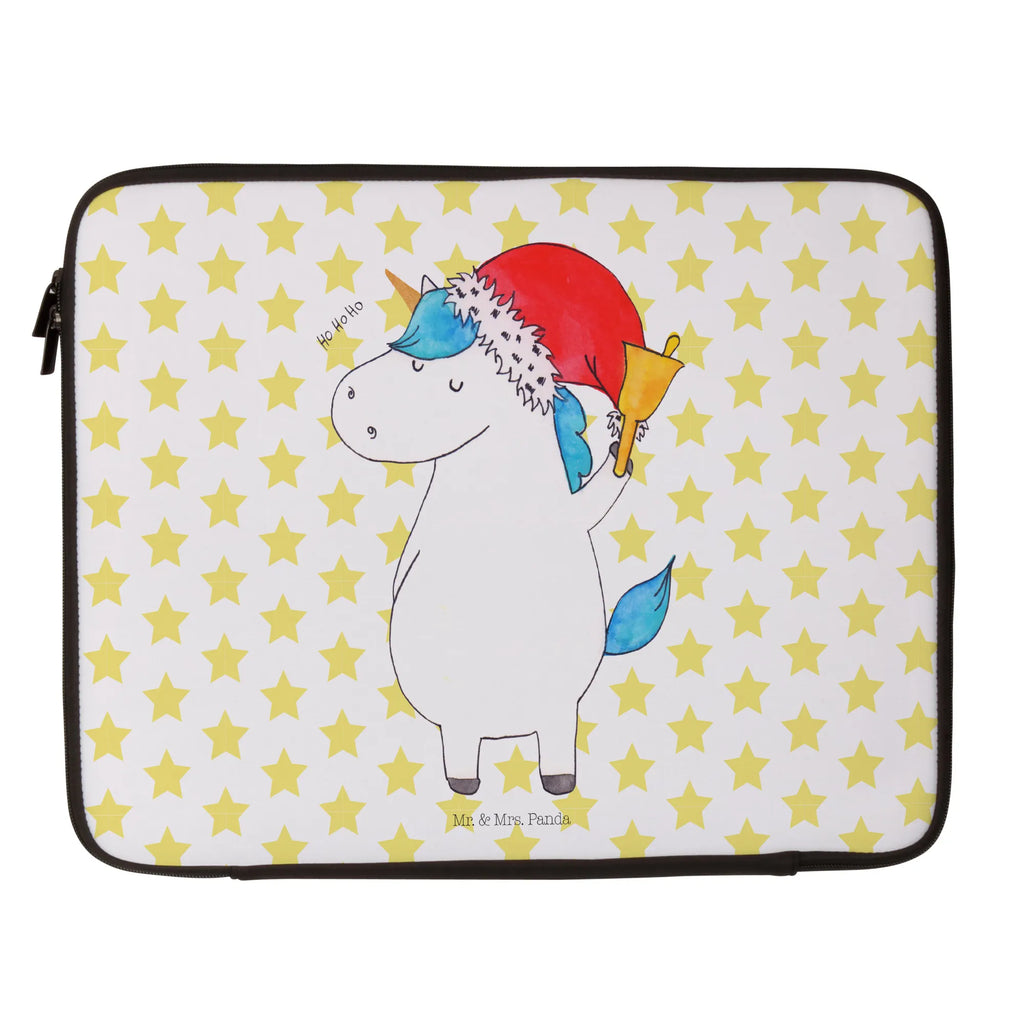 Notebook Tasche Einhorn Weihnachtsmann Notebook Tasche, Laptop, Computertasche, Tasche, Notebook-Tasche, Notebook-Reisehülle, Notebook Schutz, Einhorn, Einhörner, Einhorn Deko, Pegasus, Unicorn, Gin, Schokolade, Schoki, Weihnachten, Weihnachtsmann, Nikolaus, Wunschzettel, Wunschliste, Feenstaub