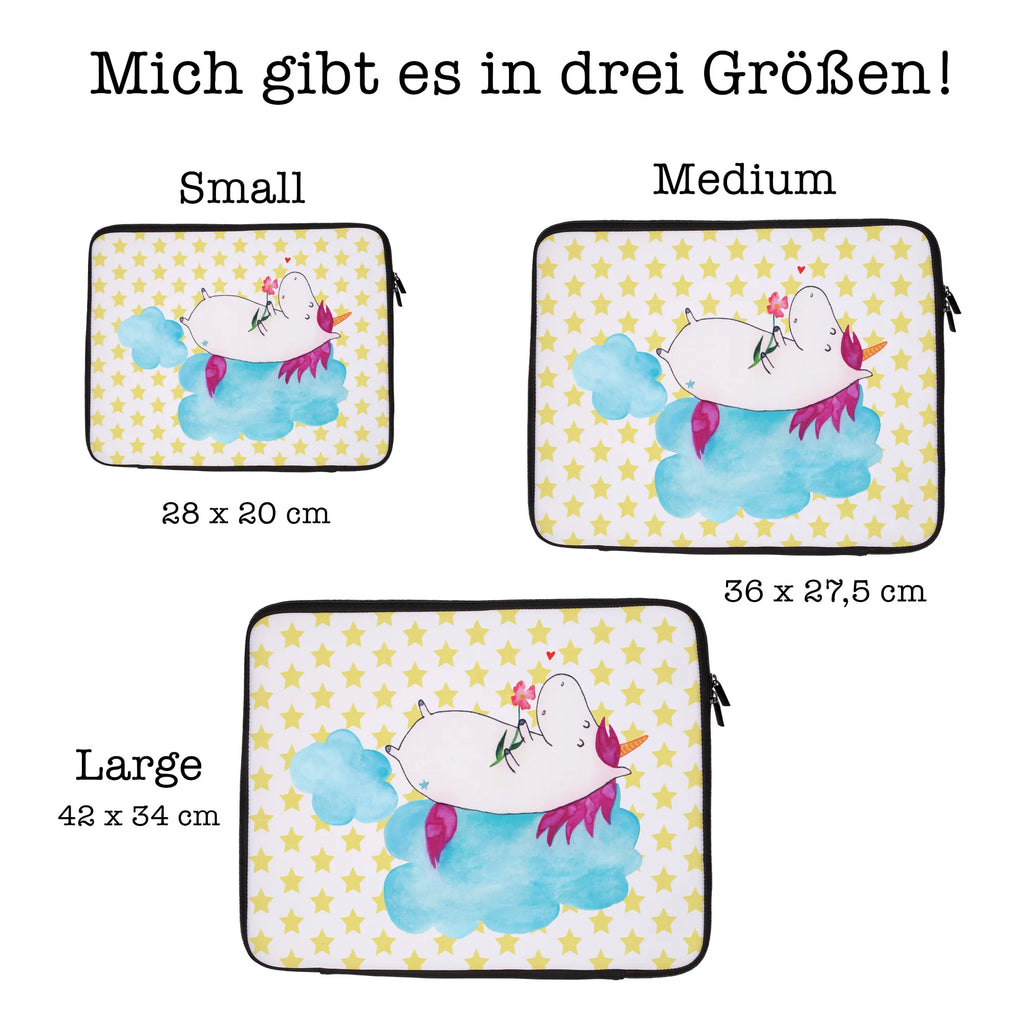 Notebook Tasche Einhorn Verliebt Notebook Tasche, Laptop, Computertasche, Tasche, Notebook-Tasche, Notebook-Reisehülle, Notebook Schutz, Einhorn, Einhörner, Einhorn Deko, Pegasus, Unicorn, verliebt, Liebe, Liebesbeweis, Freundin, Wolke