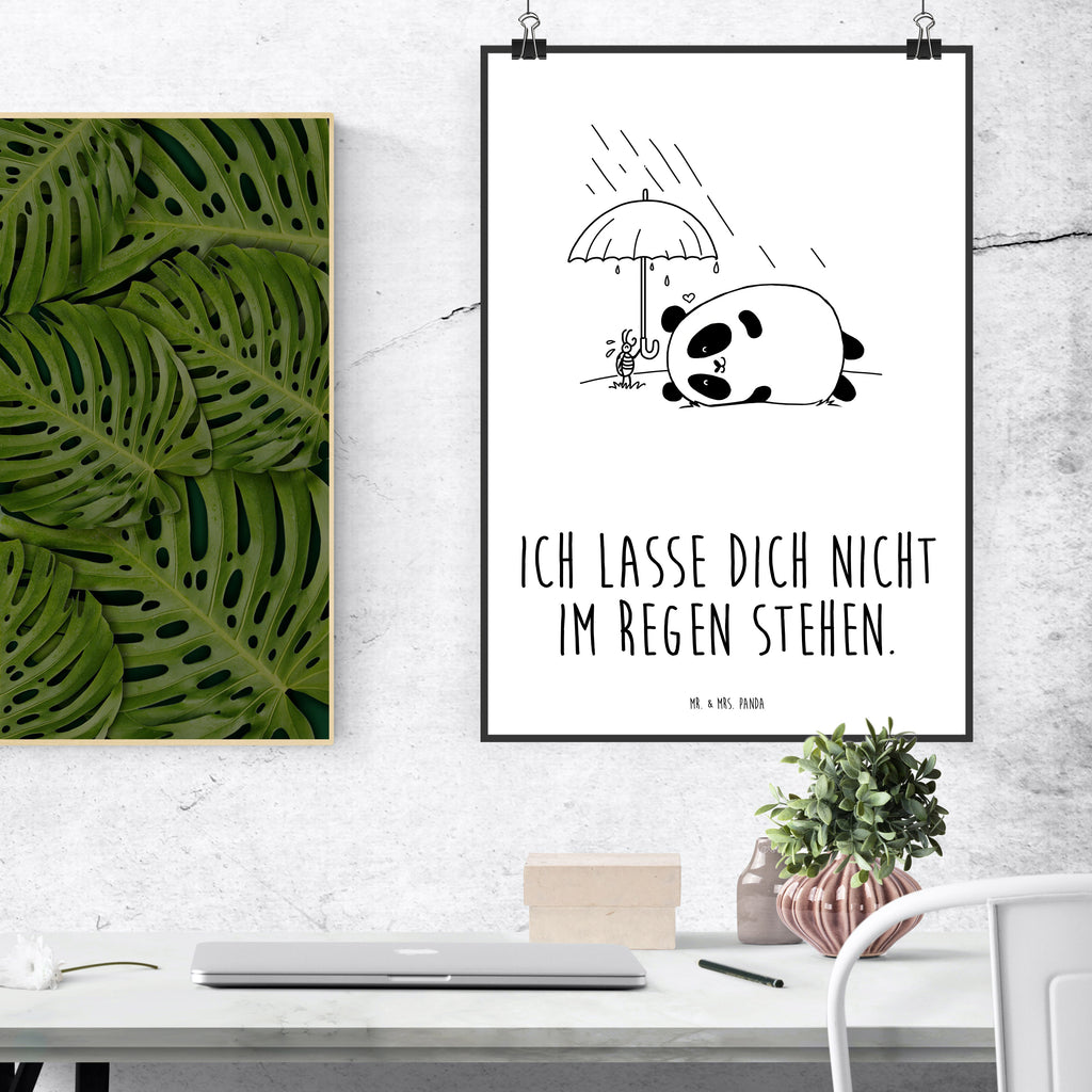 Poster Panda Freundschaft Poster, Wandposter, Bild, Wanddeko, Küchenposter, Kinderposter, Wanddeko Bild, Raumdekoration, Wanddekoration, Handgemaltes Poster, Mr. & Mrs. Panda Poster, Designposter, Kunstdruck, Posterdruck