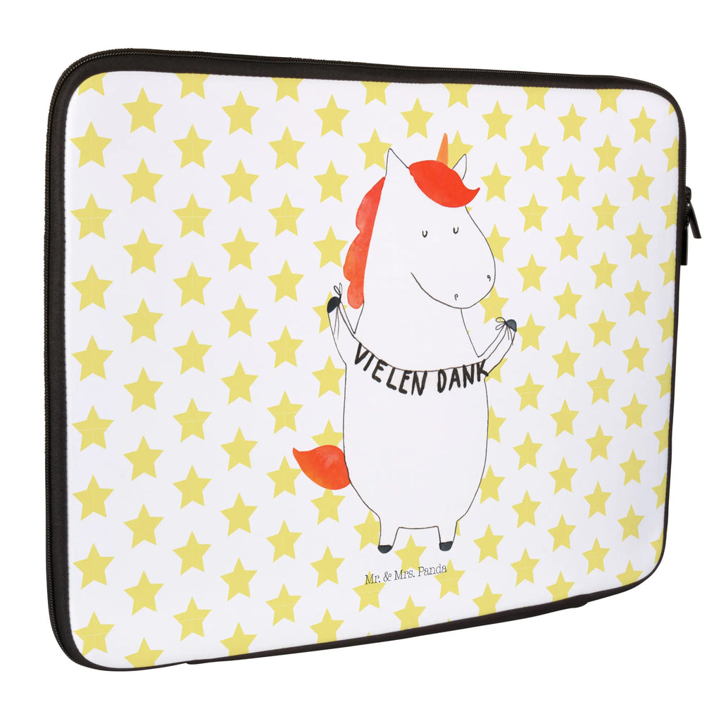 Notebook Tasche Einhorn Dankeschön Notebook Tasche, Laptop, Computertasche, Tasche, Notebook-Tasche, Notebook-Reisehülle, Notebook Schutz, Einhorn, Einhörner, Einhorn Deko, Pegasus, Unicorn, Danke, vielen Dank, Dankeschön, Danksagung