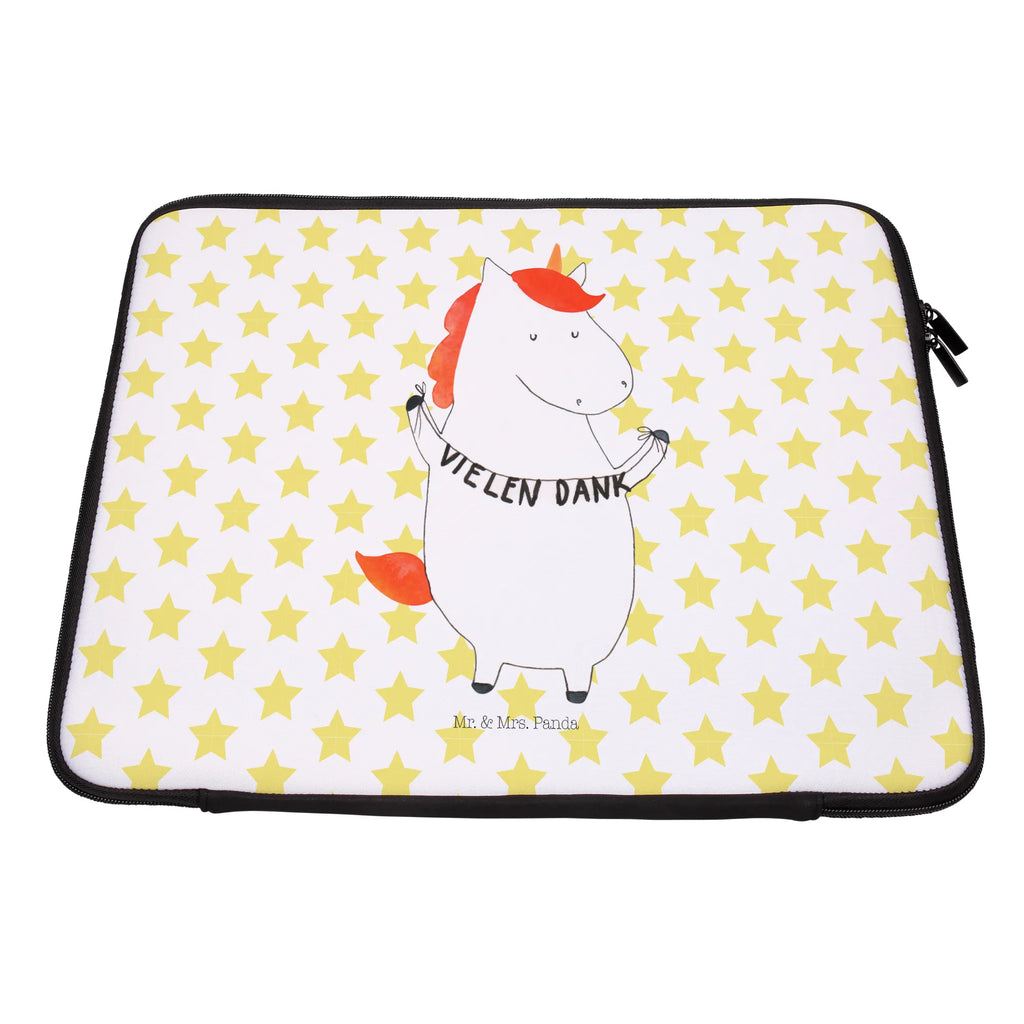 Notebook Tasche Einhorn Dankeschön Notebook Tasche, Laptop, Computertasche, Tasche, Notebook-Tasche, Notebook-Reisehülle, Notebook Schutz, Einhorn, Einhörner, Einhorn Deko, Pegasus, Unicorn, Danke, vielen Dank, Dankeschön, Danksagung