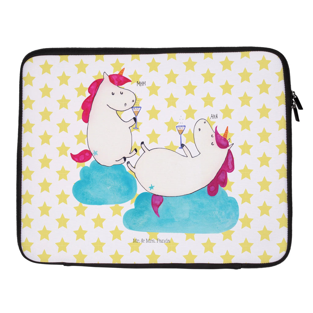 Notebook Tasche Einhorn Sekt Notebook Tasche, Laptop, Computertasche, Tasche, Notebook-Tasche, Notebook-Reisehülle, Notebook Schutz, Einhorn, Einhörner, Einhorn Deko, Pegasus, Unicorn, Freundinnen, Freundin, BFF, Sekt, Mädelsabend, Spaß, Party, Korken, Anstoßen, Beste