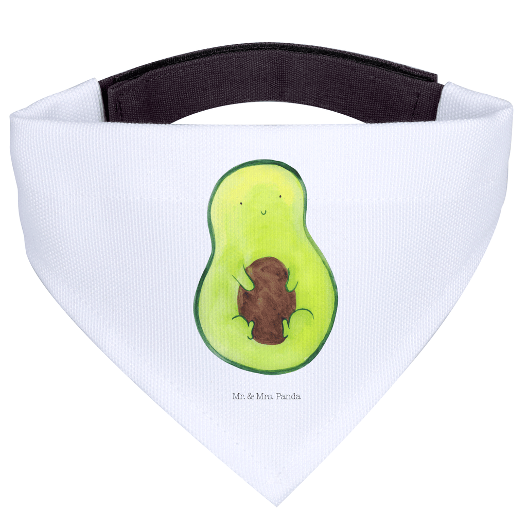 Hundehalstuch Avocado Kern Hundehalstuch, Halstuch, Hunde, Tuch, klein, kleine Hunde, Avocado, Veggie, Vegan, Gesund, Avokado, Avocadokern, Kern, Pflanze, Spruch Leben