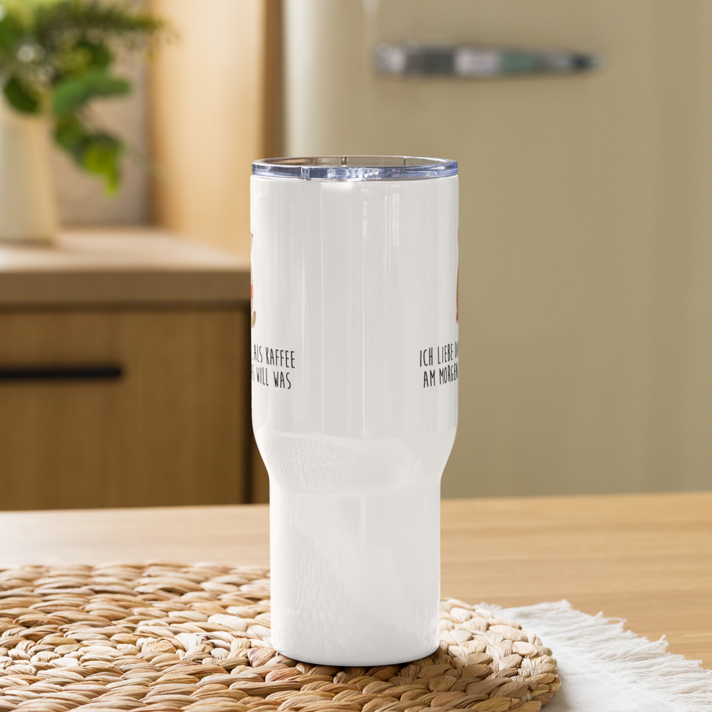 XXL Thermobecher Bär Morgenkaffee Thermobecher, XL Thermobecher, Reisebecher, XL Reisetasse, Großer Thermobecher, Autobecher, Jumbo Becher, Liebe, Partner, Freund, Freundin, Ehemann, Ehefrau, Heiraten, Verlobung, Heiratsantrag, Liebesgeschenk, Jahrestag, Hocheitstag, Valentinstag, Geschenk für Frauen, Hochzeitstag, Mitbringsel, Geschenk für Freundin, Geschenk für Partner, Liebesbeweis, für Männer, für Ehemann