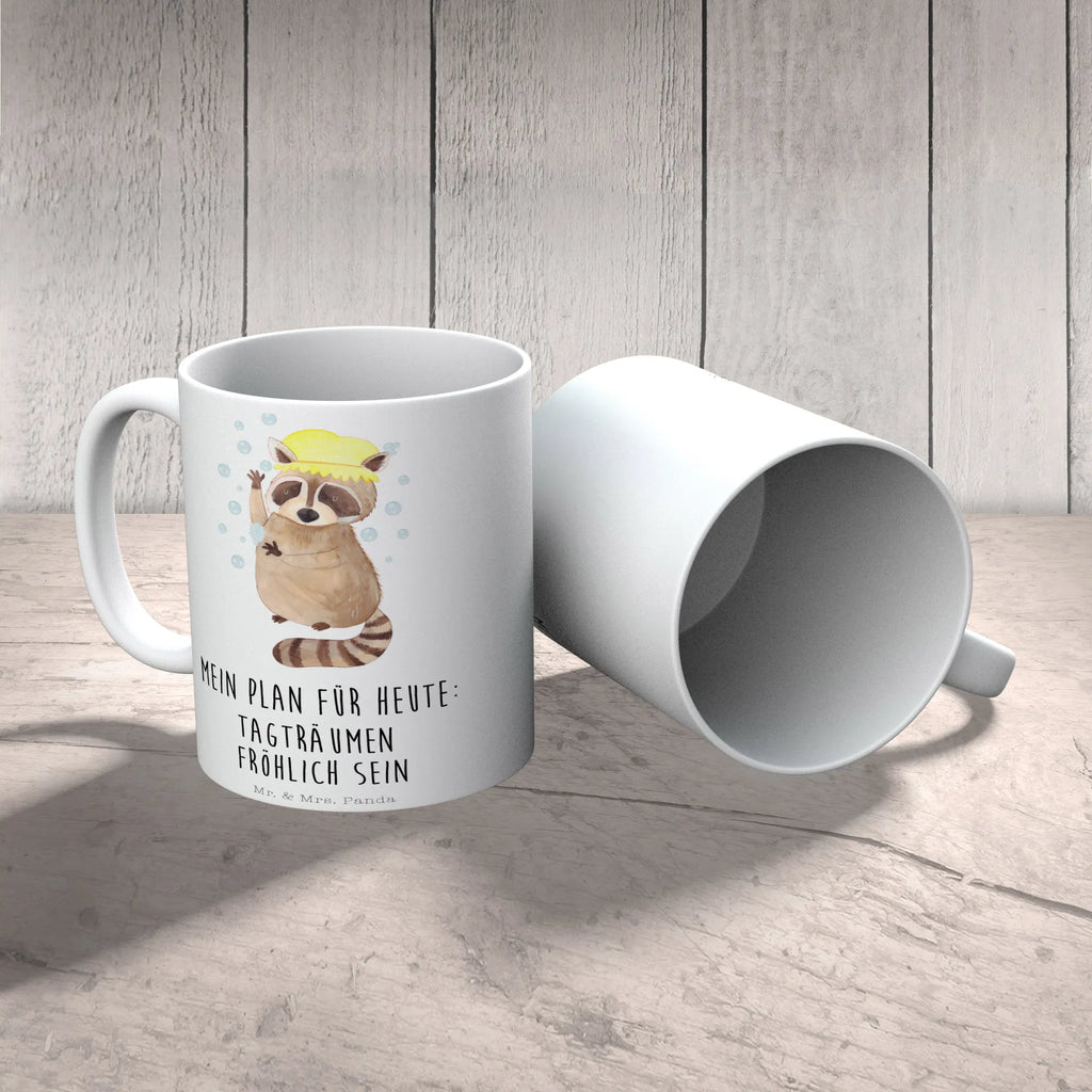 Tasse Waschbär Tasse, Kaffeetasse, Teetasse, Becher, Kaffeebecher, Teebecher, Keramiktasse, Porzellantasse, Büro Tasse, Geschenk Tasse, Tasse Sprüche, Tasse Motive, Kaffeetassen, Tasse bedrucken, Designer Tasse, Cappuccino Tassen, Schöne Teetassen, Tiermotive, Gute Laune, lustige Sprüche, Tiere, Waschbär, Tagträumen, Plan, Fröhlich, waschen, Seifenblasen