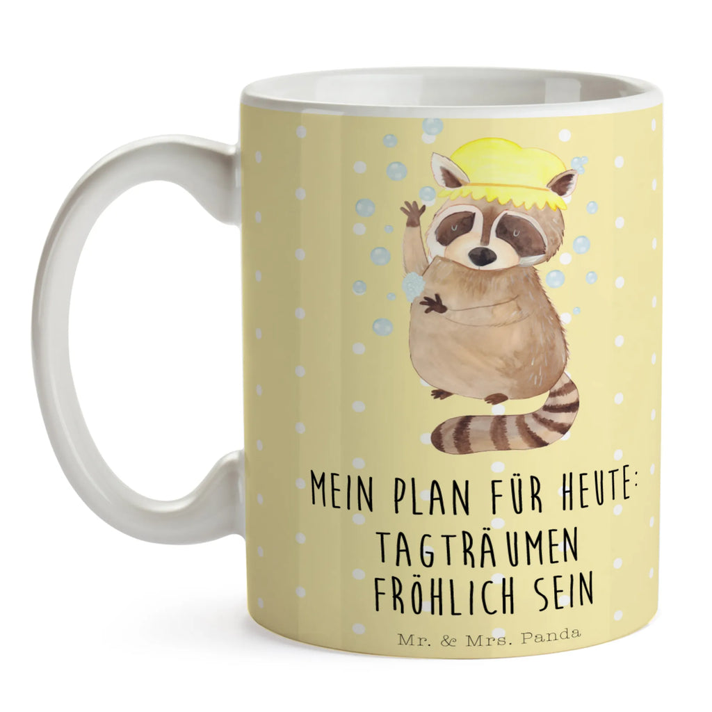 Tasse Waschbär Tasse, Kaffeetasse, Teetasse, Becher, Kaffeebecher, Teebecher, Keramiktasse, Porzellantasse, Büro Tasse, Geschenk Tasse, Tasse Sprüche, Tasse Motive, Kaffeetassen, Tasse bedrucken, Designer Tasse, Cappuccino Tassen, Schöne Teetassen, Tiermotive, Gute Laune, lustige Sprüche, Tiere, Waschbär, Tagträumen, Plan, Fröhlich, waschen, Seifenblasen