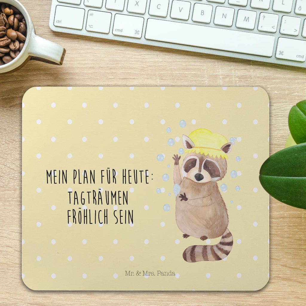 Mauspad Waschbär Mousepad, Computer zubehör, Büroausstattung, PC Zubehör, Arbeitszimmer, Mauspad, Einzigartiges Mauspad, Designer Mauspad, Mausunterlage, Mauspad Büro, Tiermotive, Gute Laune, lustige Sprüche, Tiere, Waschbär, Tagträumen, Plan, Fröhlich, waschen, Seifenblasen