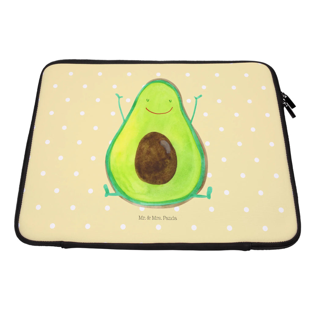 Notebook Tasche Avocado Glücklich Notebook Tasche, Laptop, Computertasche, Tasche, Notebook-Tasche, Notebook-Reisehülle, Notebook Schutz, Avocado, Veggie, Vegan, Gesund, Chaos