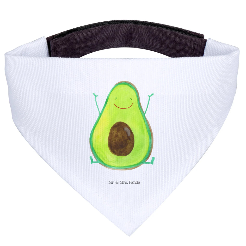 Hundehalstuch Avocado Glücklich Hundehalstuch, Halstuch, Hunde, Tuch, mittel, mittelgroße Hunde, Avocado, Veggie, Vegan, Gesund, Chaos