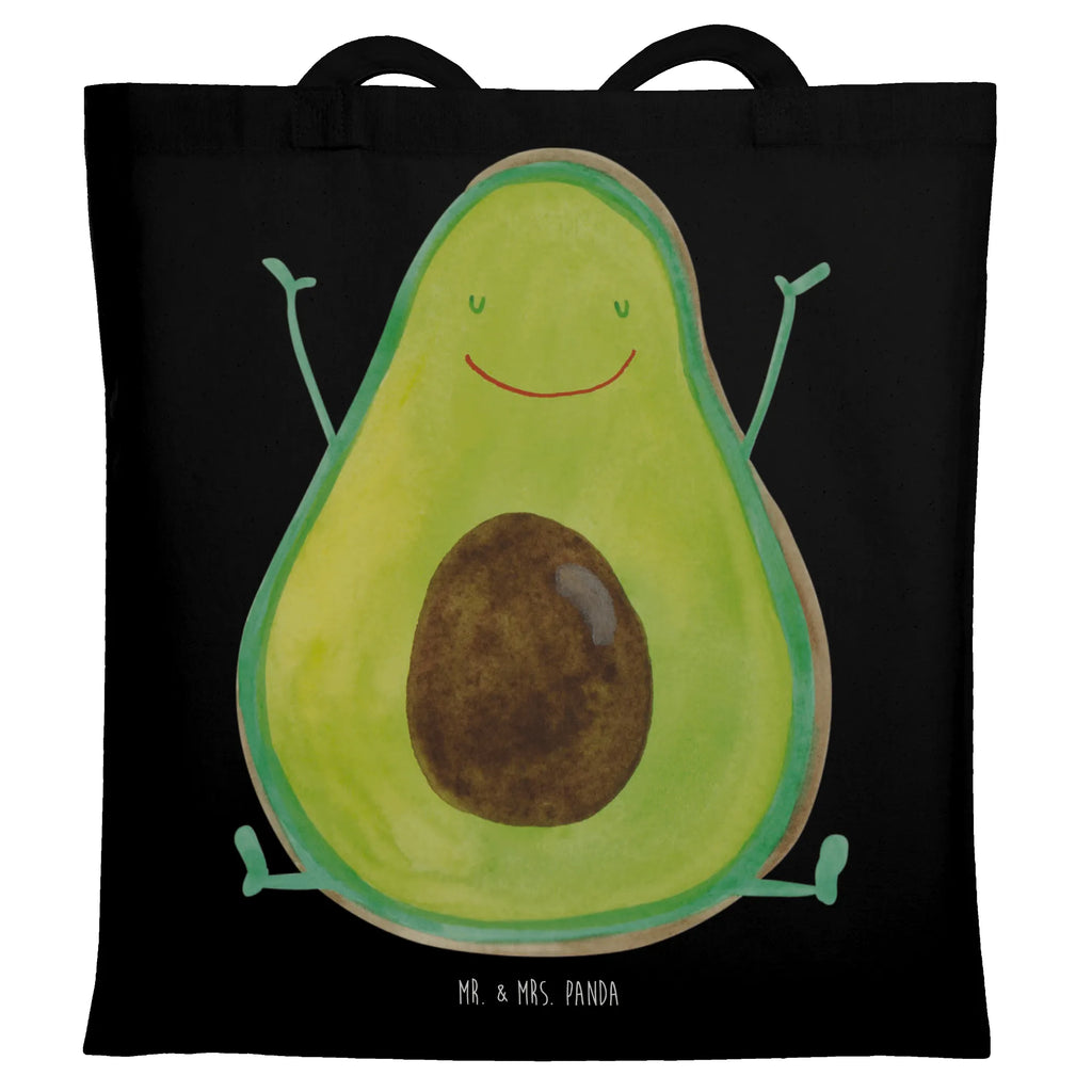 Tragetasche Avocado Happy Beuteltasche, Beutel, Einkaufstasche, Jutebeutel, Stoffbeutel, Tasche, Shopper, Umhängetasche, Strandtasche, Schultertasche, Stofftasche, Tragetasche, Badetasche, Jutetasche, Einkaufstüte, Laptoptasche, Avocado, Veggie, Vegan, Gesund, Chaos