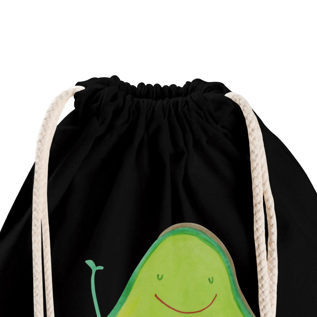 Sportbeutel Avocado Glücklich Sportbeutel, Turnbeutel, Beutel, Sporttasche, Tasche, Stoffbeutel, Sportbeutel Kinder, Gymsack, Beutel Rucksack, Kleine Sporttasche, Sportzubehör, Turnbeutel Baumwolle, Avocado, Veggie, Vegan, Gesund, Chaos