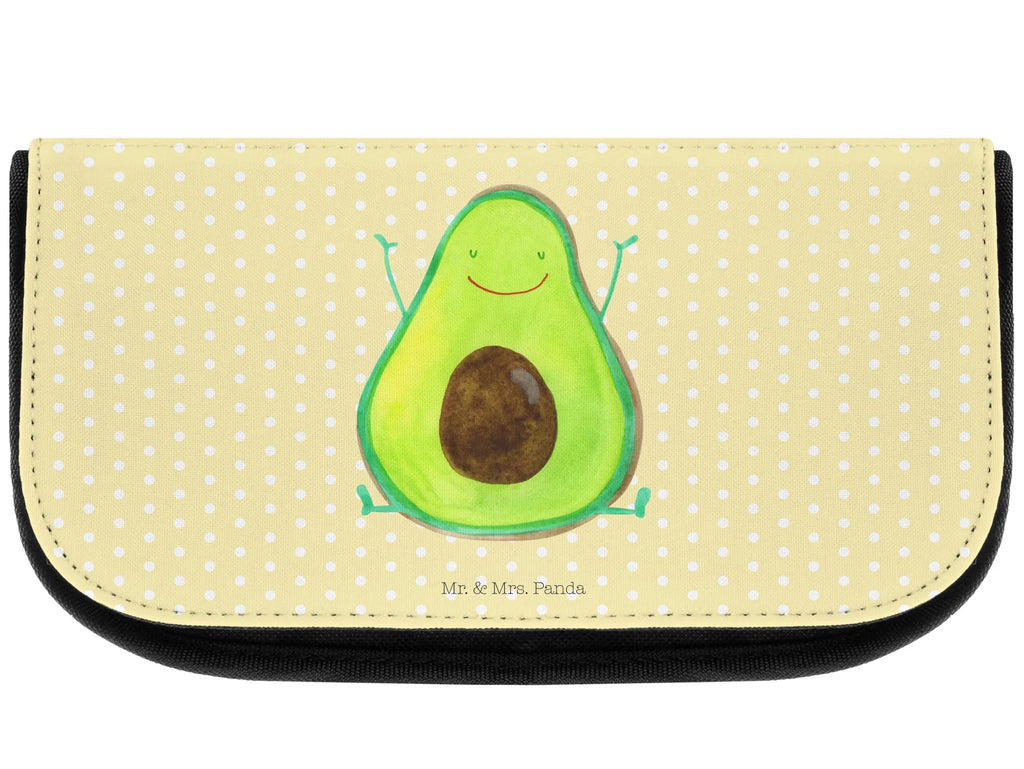 Kosmetiktasche Avocado Happy Kosmetikbeutel, Kulturtasche, Kulturbeutel, Schminktasche, Make-Up Tasche, Kosmetiktasche, Beauty Bag, Kosmetiktasche Damen, Make Up Tasche, Kosmetik Tasche, Kosmetiktasche Klein, Kleine Kosmetiktasche, Schminktasche Klein, Kosmetiktasche Mit Fächern, Schminktäschen, Schminke Tasche, Kosmetiktaschen Damen, Beauty Case, Schmink Täschchen, Avocado, Veggie, Vegan, Gesund, Chaos