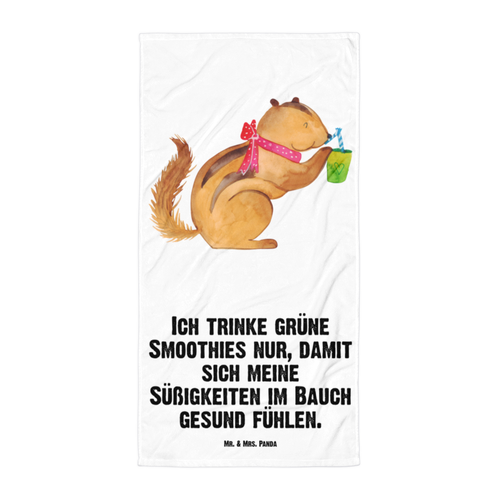 XL Badehandtuch Eichhörnchen Smoothie Handtuch, Badetuch, Duschtuch, Strandtuch, Saunatuch, Tiermotive, Gute Laune, lustige Sprüche, Tiere, Green Smoothies, Diät, Abnehmen, Streifenhörnchen, Eichhörnchen