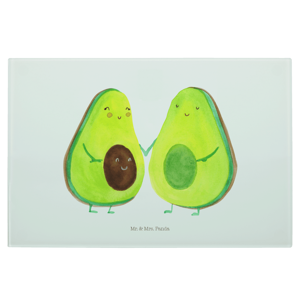 Glasschneidebrett Avocado Pärchen Glasschneidebrett, Schneidebrett, Frühstücksbrett, Küche, Avocado, Veggie, Vegan, Gesund, Avocuddle, Liebe, Schwangerschaft, Familie, Babyshower, Babyparty, Hochzeit, Kinder, Avocados, Geburt