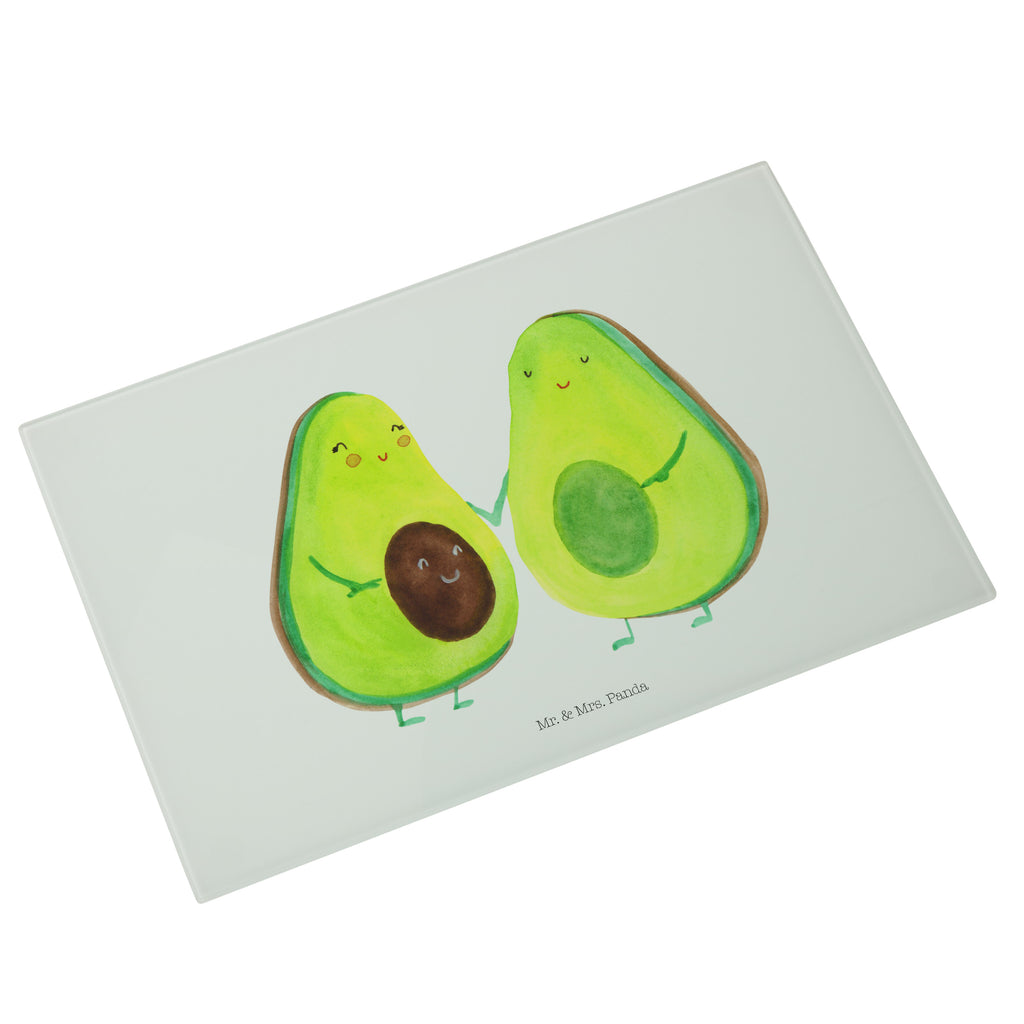 Glasschneidebrett Avocado Pärchen Glasschneidebrett, Schneidebrett, Frühstücksbrett, Küche, Avocado, Veggie, Vegan, Gesund, Avocuddle, Liebe, Schwangerschaft, Familie, Babyshower, Babyparty, Hochzeit, Kinder, Avocados, Geburt