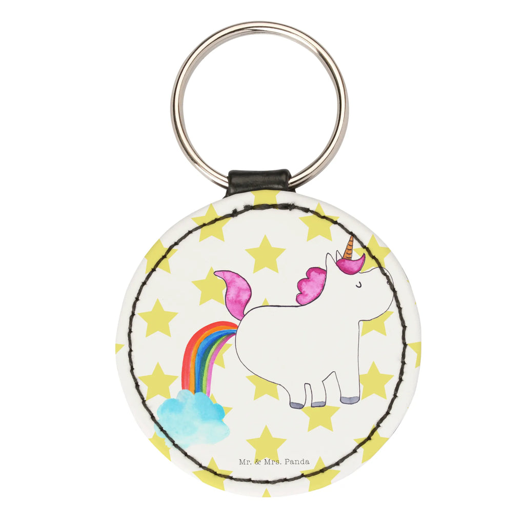 Rund Schlüsselanhänger Einhorn Pupsend Schlüsselanhänger, Anhänger, Taschenanhänger, Glücksbringer, Schutzengel, Einhorn, Einhörner, Einhorn Deko, Pegasus, Unicorn, Pups, Regenbogen, Glitzer, Einhornpower, Erwachsenwerden, Spaß, lustig, Freundin