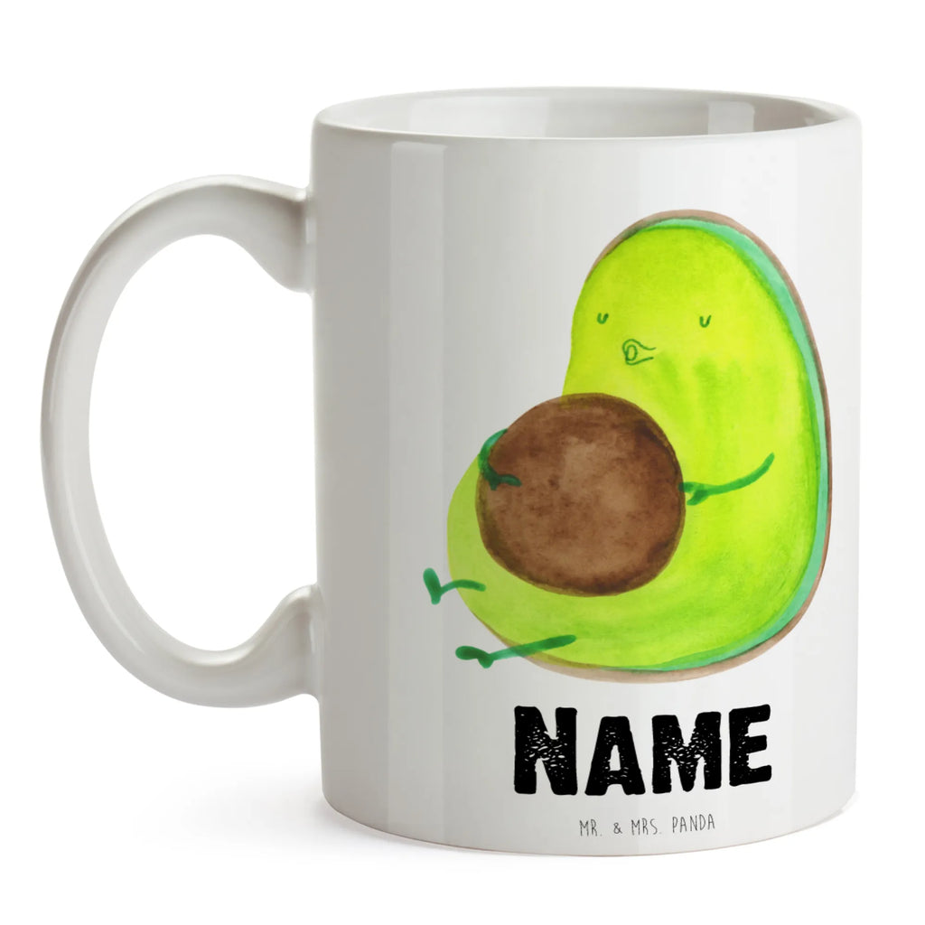 Personalisierte Tasse Avocado pfeift Personalisierte Tasse, Namenstasse, Wunschname, Personalisiert, Tasse, Namen, Drucken, Tasse mit Namen, Avocado, Veggie, Vegan, Gesund, Diät, Abnehmen, Ernährung, dick sein