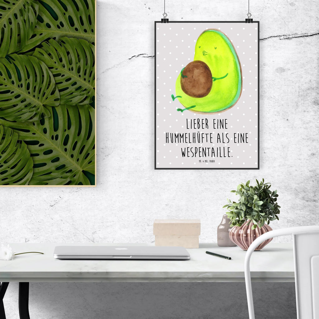 Poster Avocado Pfeifen Poster, Wandposter, Bild, Wanddeko, Küchenposter, Kinderposter, Wanddeko Bild, Raumdekoration, Wanddekoration, Handgemaltes Poster, Mr. & Mrs. Panda Poster, Designposter, Kunstdruck, Posterdruck, Avocado, Veggie, Vegan, Gesund, Diät, Abnehmen, Ernährung, dick sein