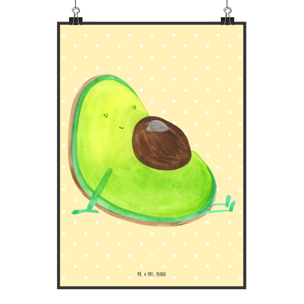 Poster Avocado Schwangerschaft Poster, Wandposter, Bild, Wanddeko, Küchenposter, Kinderposter, Wanddeko Bild, Raumdekoration, Wanddekoration, Handgemaltes Poster, Mr. & Mrs. Panda Poster, Designposter, Kunstdruck, Posterdruck, Avocado, Veggie, Vegan, Gesund, schwanger, Schwangerschaft, Babyparty, Babyshower