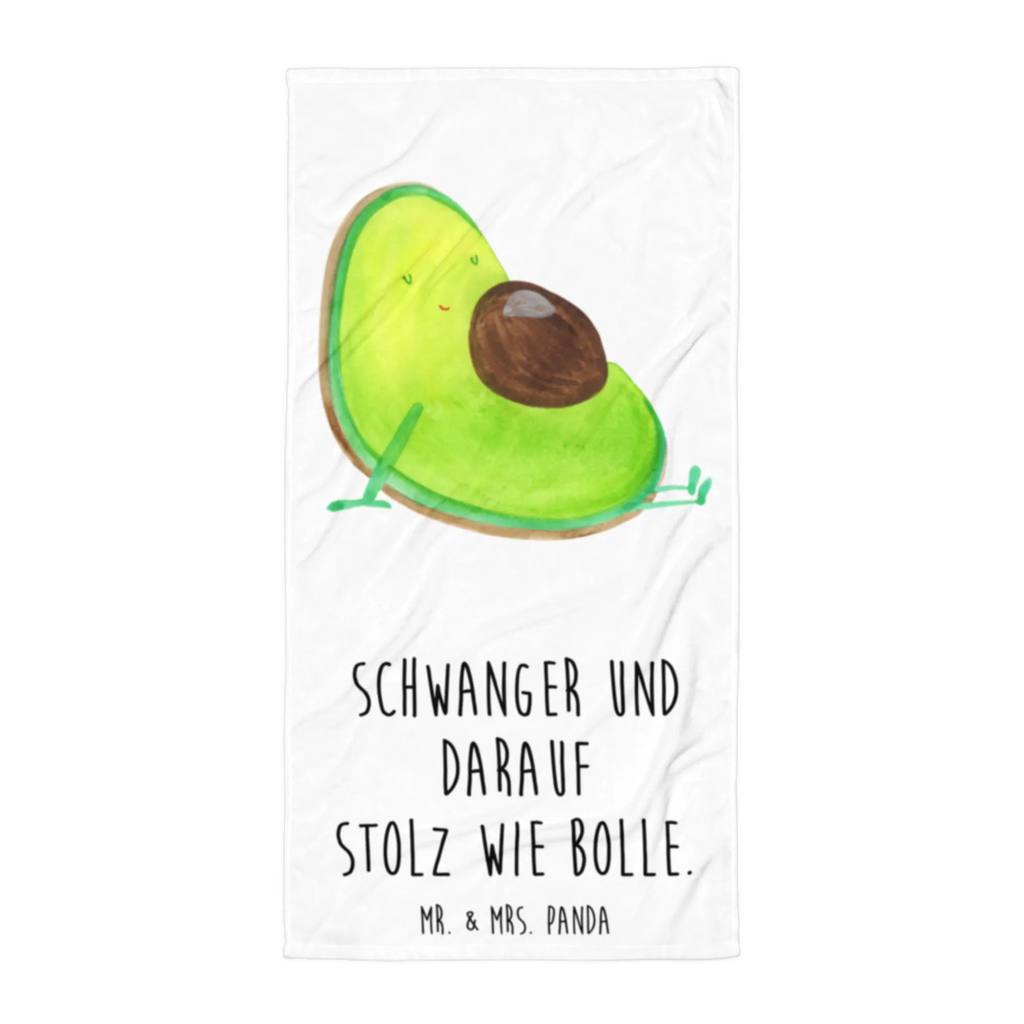 XL Badehandtuch Avocado Schwangerschaft Handtuch, Badetuch, Duschtuch, Strandtuch, Saunatuch, Avocado, Veggie, Vegan, Gesund, schwanger, Schwangerschaft, Babyparty, Babyshower