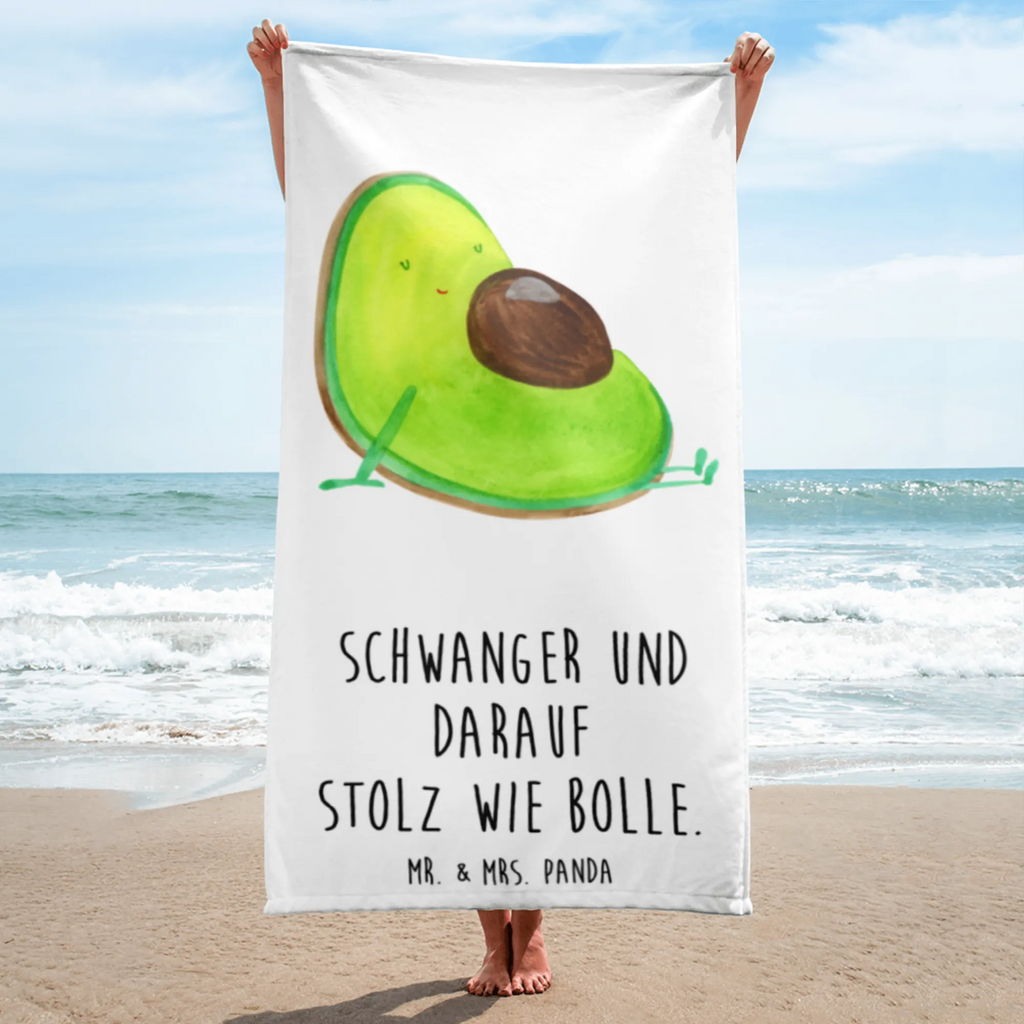 XL Badehandtuch Avocado Schwangerschaft Handtuch, Badetuch, Duschtuch, Strandtuch, Saunatuch, Avocado, Veggie, Vegan, Gesund, schwanger, Schwangerschaft, Babyparty, Babyshower