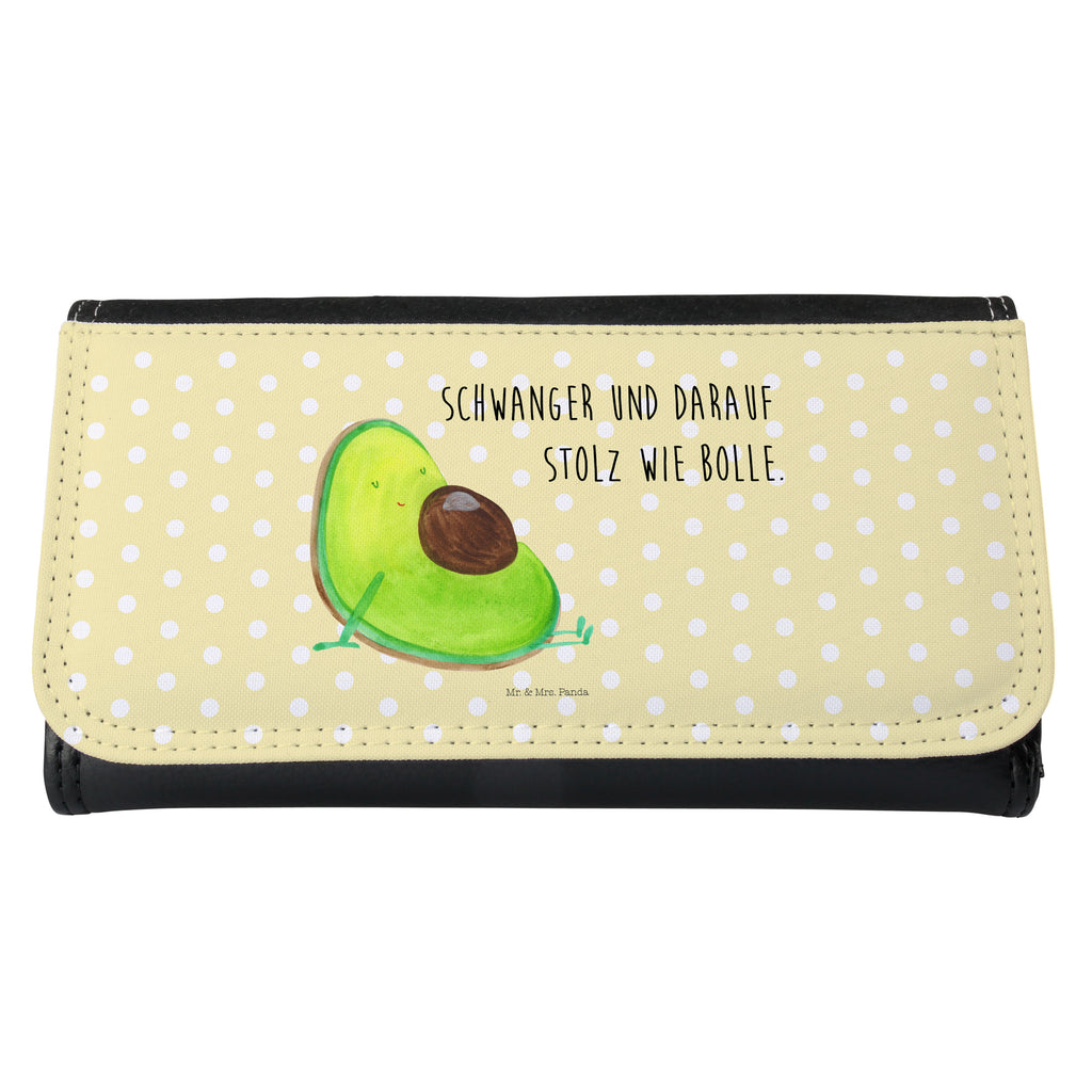 Damen Portemonnaie Avocado Schwangerschaft Portemonnaie, Portemonee, Geldbörse, Damen, Groß, XXL, Geldbeutel, Portemonnaies, Avocado, Veggie, Vegan, Gesund, schwanger, Schwangerschaft, Babyparty, Babyshower