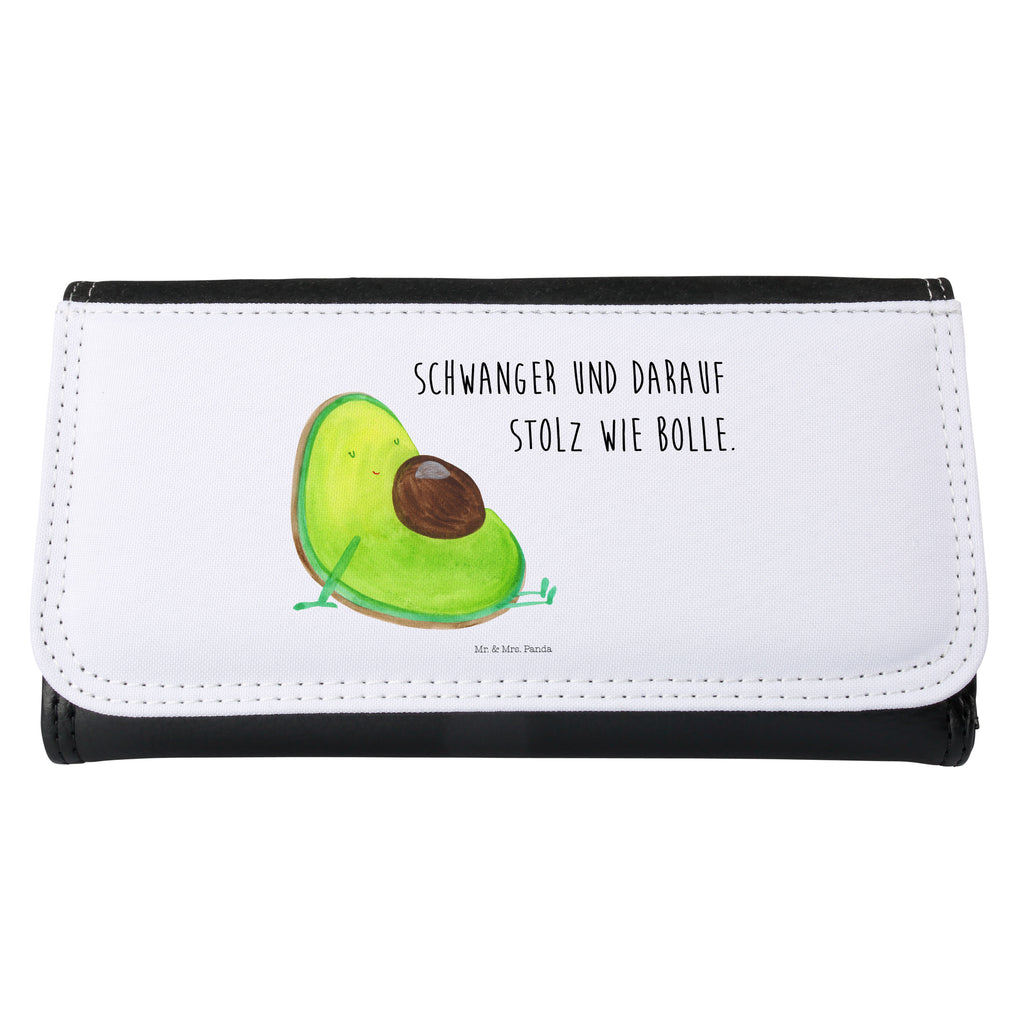 Damen Portemonnaie Avocado Schwangerschaft Portemonnaie, Portemonee, Geldbörse, Damen, Groß, XXL, Geldbeutel, Portemonnaies, Avocado, Veggie, Vegan, Gesund, schwanger, Schwangerschaft, Babyparty, Babyshower