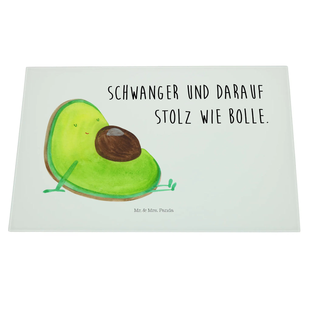 Glasschneidebrett Avocado Schwangerschaft Glasschneidebrett, Schneidebrett, Avocado, Veggie, Vegan, Gesund, schwanger, Schwangerschaft, Babyparty, Babyshower