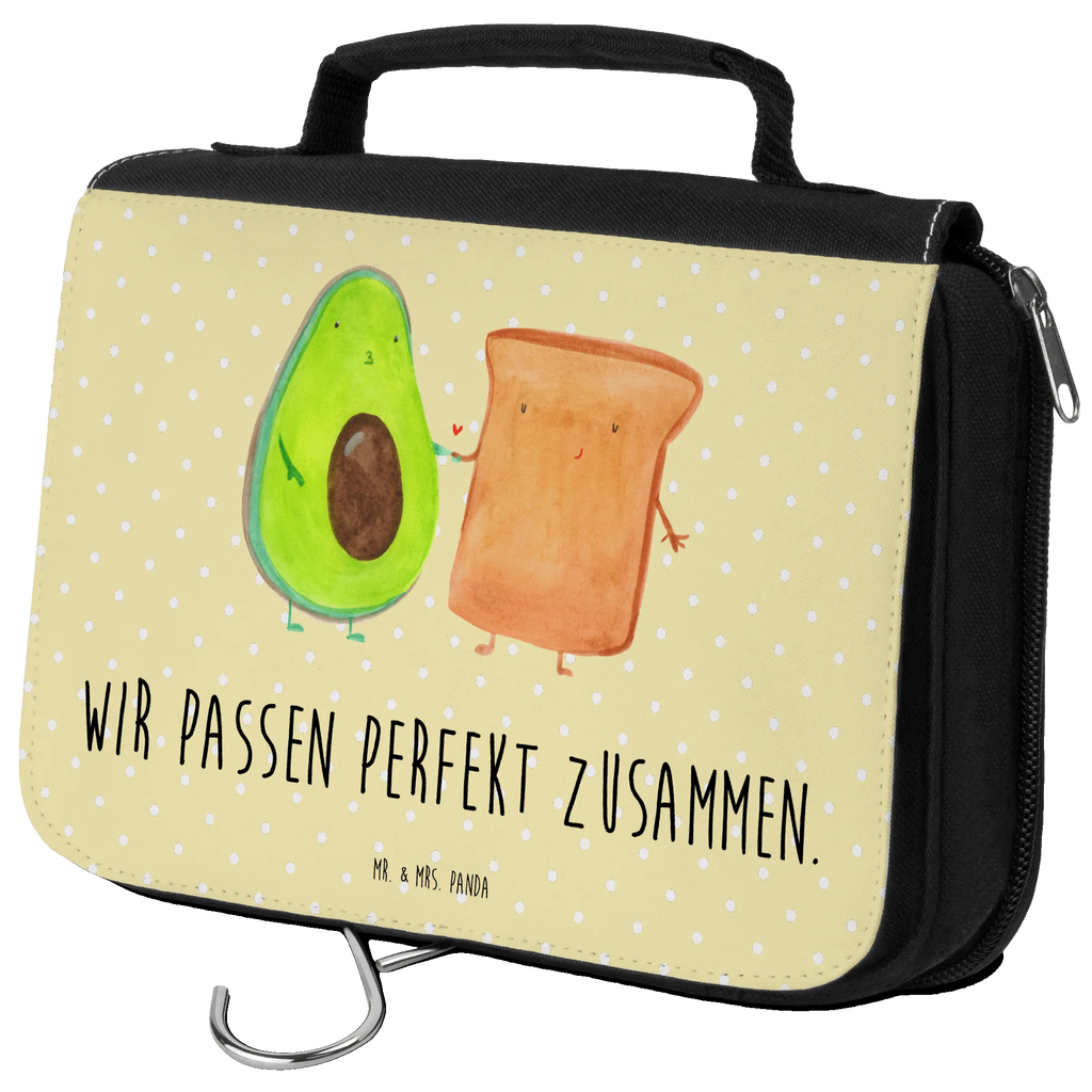 Kulturbeutel Avocado Toast Kulturbeutel, Zum Aufhängen, Waschtasche, Kosmetiktasche, Damen, Herren, Aufbewahrungstasche, Schminktasche, Kosmetikbeutel, Organizer, Kulturtasche, Schminkutensil, Avocado, Veggie, Vegan, Gesund, Toast, Toastbrot, Liebespaar, Pärchen, Freund, Freundin, Verlobt, Verlobungsparty, Hochzeit, Hochzeitsgeschenk, Jahrestag, Jahrestagsgeschenk