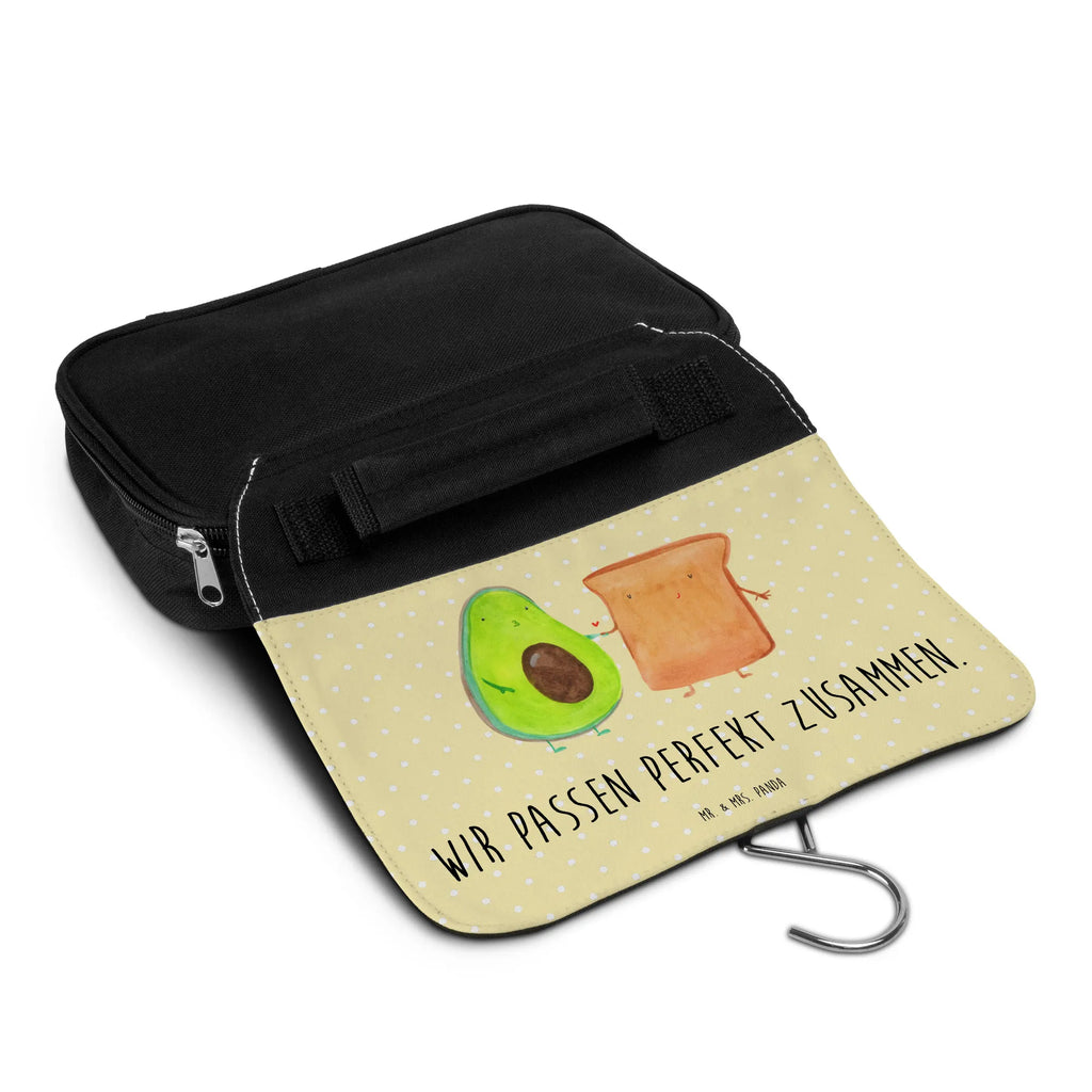 Kulturbeutel Avocado Toast Kulturbeutel, Zum Aufhängen, Waschtasche, Kosmetiktasche, Damen, Herren, Aufbewahrungstasche, Schminktasche, Kosmetikbeutel, Organizer, Kulturtasche, Schminkutensil, Avocado, Veggie, Vegan, Gesund, Toast, Toastbrot, Liebespaar, Pärchen, Freund, Freundin, Verlobt, Verlobungsparty, Hochzeit, Hochzeitsgeschenk, Jahrestag, Jahrestagsgeschenk