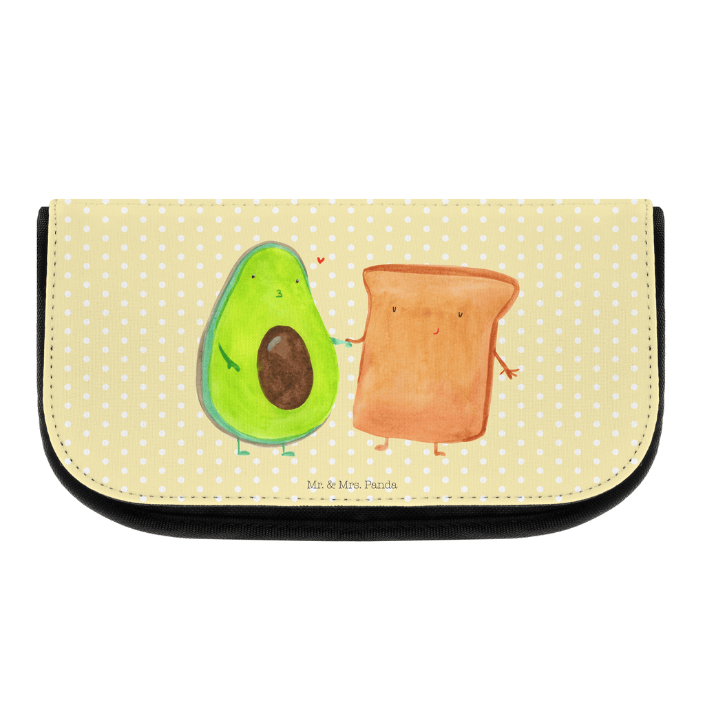 Kosmetiktasche Avocado Toast Kosmetikbeutel, Kulturtasche, Kulturbeutel, Schminktasche, Make-Up Tasche, Kosmetiktasche, Beauty Bag, Kosmetiktasche Damen, Make Up Tasche, Kosmetik Tasche, Kosmetiktasche Klein, Kleine Kosmetiktasche, Schminktasche Klein, Kosmetiktasche Mit Fächern, Schminktäschen, Schminke Tasche, Kosmetiktaschen Damen, Beauty Case, Schmink Täschchen, Avocado, Veggie, Vegan, Gesund, Toast, Toastbrot, Liebespaar, Pärchen, Freund, Freundin, Verlobt, Verlobungsparty, Hochzeit, Hochzeitsgeschenk, Jahrestag, Jahrestagsgeschenk