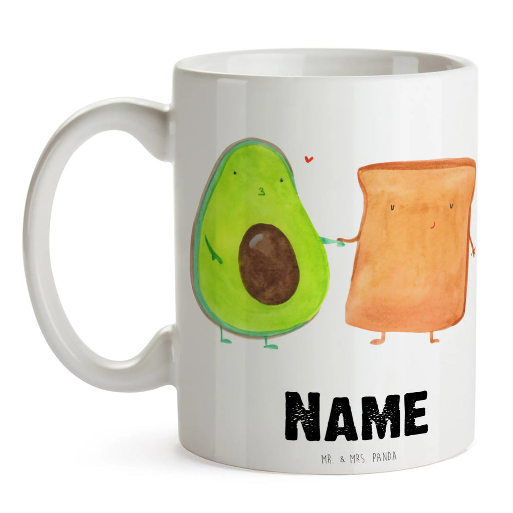 Personalisierte Tasse Avocado + Toast Personalisierte Tasse, Namenstasse, Wunschname, Personalisiert, Tasse, Namen, Drucken, Tasse mit Namen, Avocado, Veggie, Vegan, Gesund, Toast, Toastbrot, Liebespaar, Pärchen, Freund, Freundin, Verlobt, Verlobungsparty, Hochzeit, Hochzeitsgeschenk, Jahrestag, Jahrestagsgeschenk