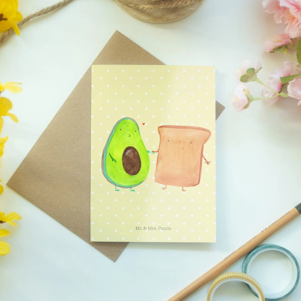 Grußkarte Avocado Toast Grußkarte, Klappkarte, Einladungskarte, Glückwunschkarte, Hochzeitskarte, Geburtstagskarte, Karte, Ansichtskarten, Avocado, Veggie, Vegan, Gesund, Toast, Toastbrot, Liebespaar, Pärchen, Freund, Freundin, Verlobt, Verlobungsparty, Hochzeit, Hochzeitsgeschenk, Jahrestag, Jahrestagsgeschenk