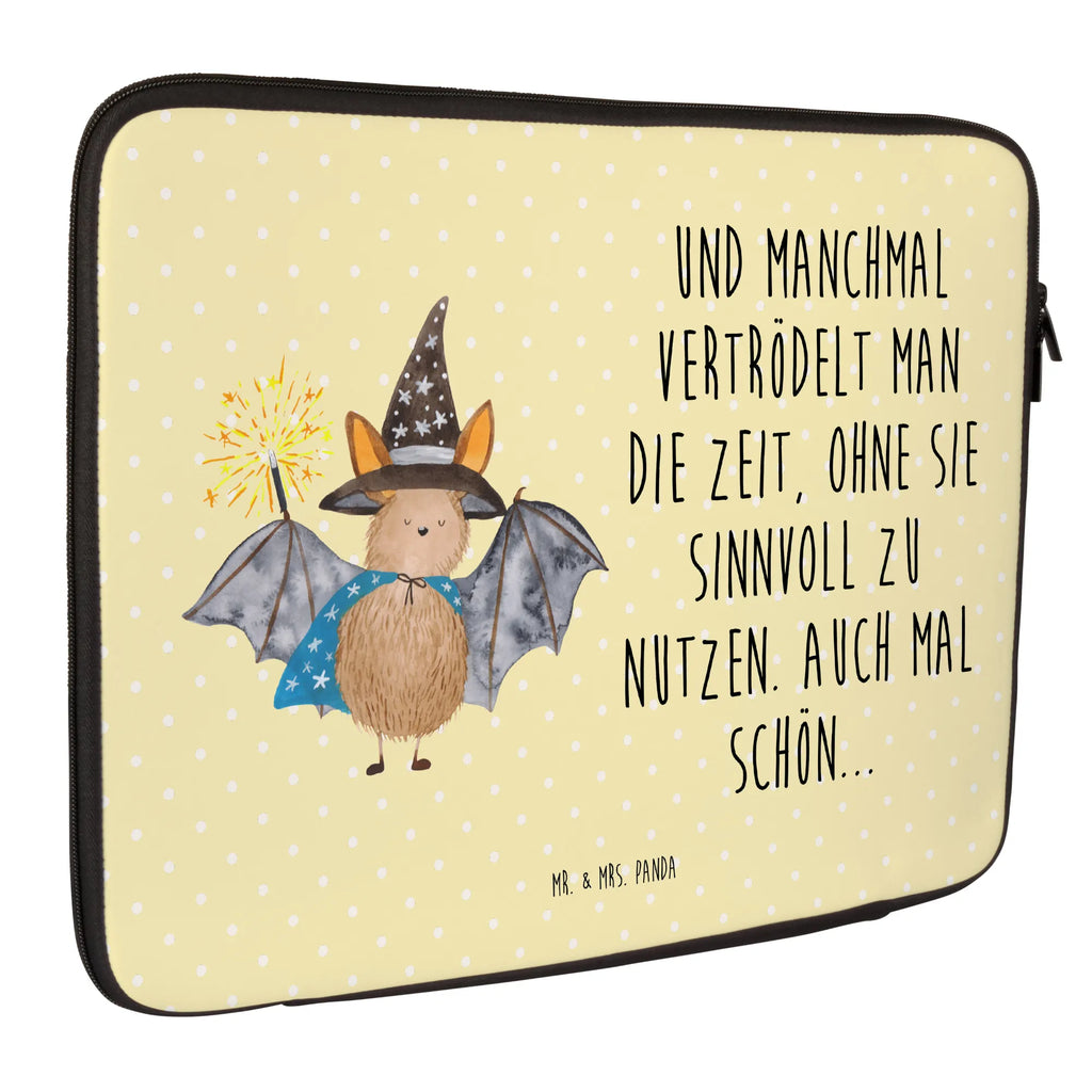 Notebook Tasche Fledermaus Zauberer Notebook Tasche, Laptop, Computertasche, Tasche, Notebook-Tasche, Notebook-Reisehülle, Notebook Schutz, Tiermotive, Gute Laune, lustige Sprüche, Tiere, Fledermaus, Fledermäuse, Zauberer, Magier, Frauen, reinsteigern