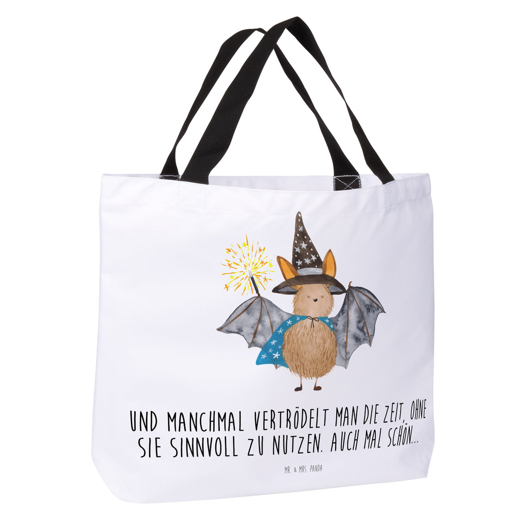 Shopper Fledermaus Zauberer Beutel, Einkaufstasche, Tasche, Strandtasche, Einkaufsbeutel, Shopper, Schultasche, Freizeittasche, Tragebeutel, Schulbeutel, Alltagstasche, Tiermotive, Gute Laune, lustige Sprüche, Tiere, Fledermaus, Fledermäuse, Zauberer, Magier, Frauen, reinsteigern