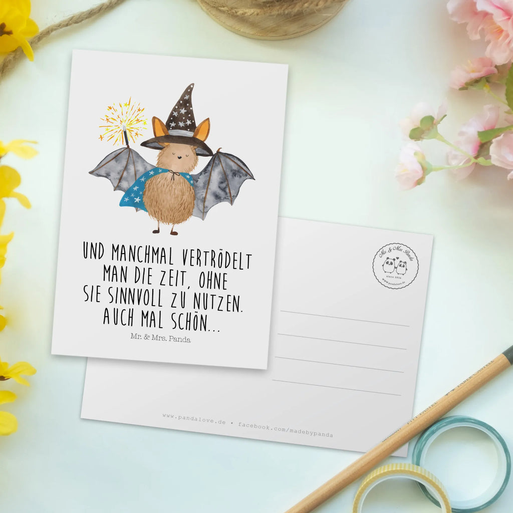 Postkarte Fledermaus Zauberer Postkarte, Karte, Geschenkkarte, Grußkarte, Einladung, Ansichtskarte, Geburtstagskarte, Einladungskarte, Dankeskarte, Ansichtskarten, Einladung Geburtstag, Einladungskarten Geburtstag, Tiermotive, Gute Laune, lustige Sprüche, Tiere, Fledermaus, Fledermäuse, Zauberer, Magier, Frauen, reinsteigern