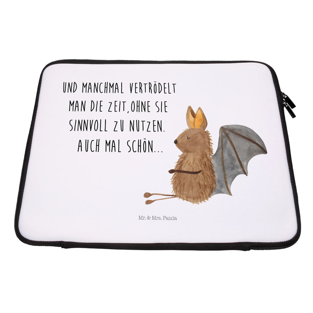 Notebook Tasche Fledermaus Sitzen Notebook Tasche, Laptop, Computertasche, Tasche, Notebook-Tasche, Notebook-Reisehülle, Notebook Schutz, Tiermotive, Gute Laune, lustige Sprüche, Tiere, Fledermaus, Fledermäuse, Motivation, entspannen