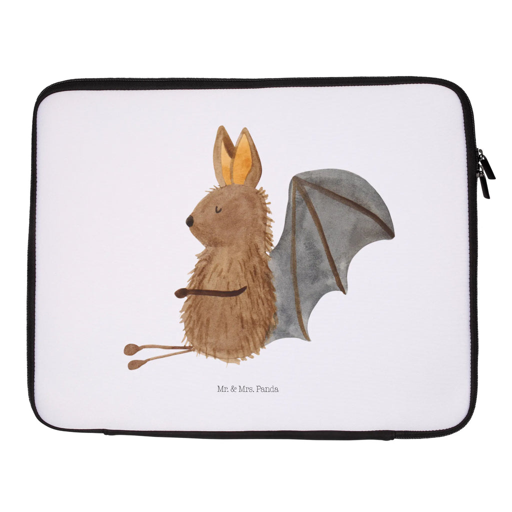 Notebook Tasche Fledermaus Sitzen Notebook Tasche, Laptop, Computertasche, Tasche, Notebook-Tasche, Notebook-Reisehülle, Notebook Schutz, Tiermotive, Gute Laune, lustige Sprüche, Tiere, Fledermaus, Fledermäuse, Motivation, entspannen