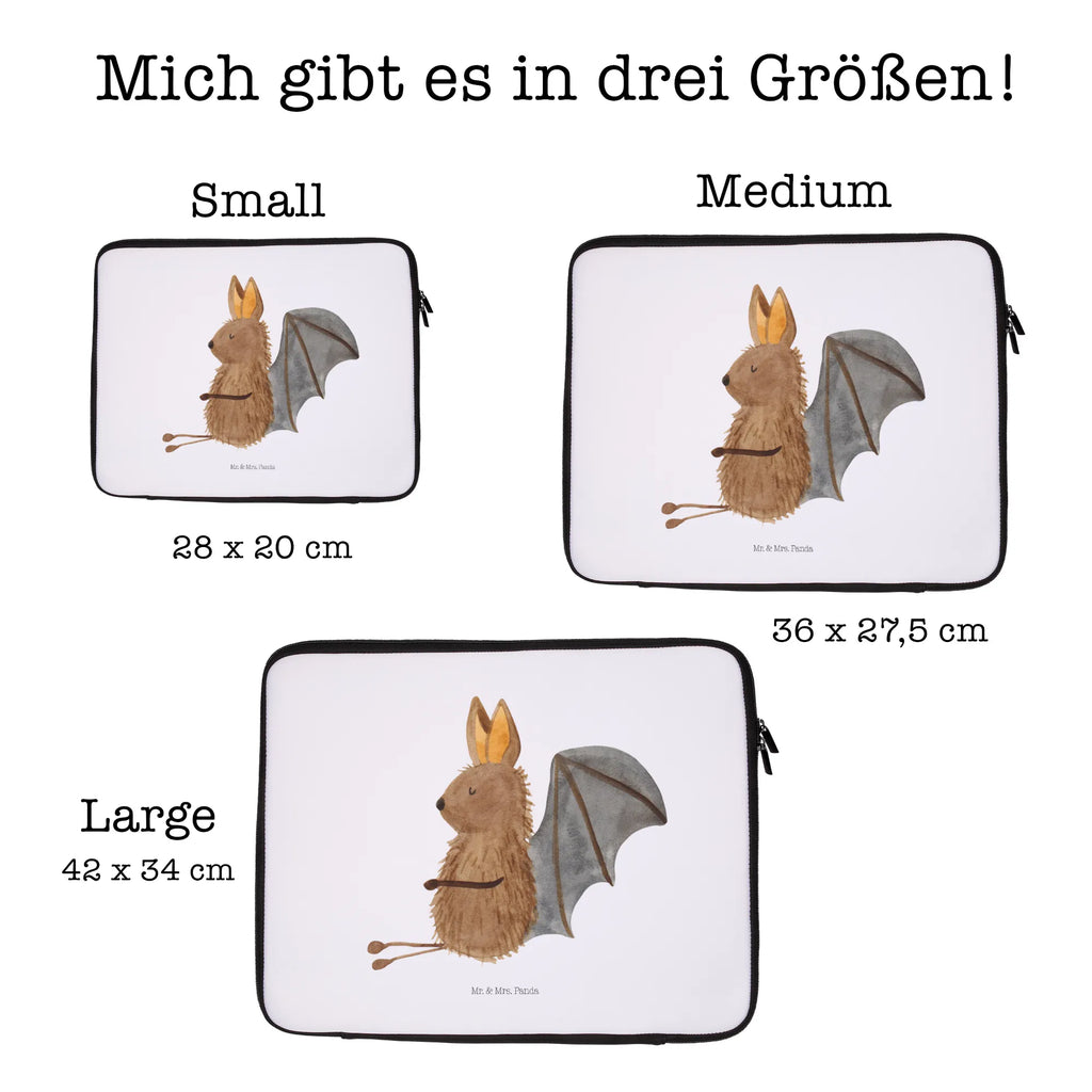 Notebook Tasche Fledermaus Sitzen Notebook Tasche, Laptop, Computertasche, Tasche, Notebook-Tasche, Notebook-Reisehülle, Notebook Schutz, Tiermotive, Gute Laune, lustige Sprüche, Tiere, Fledermaus, Fledermäuse, Motivation, entspannen