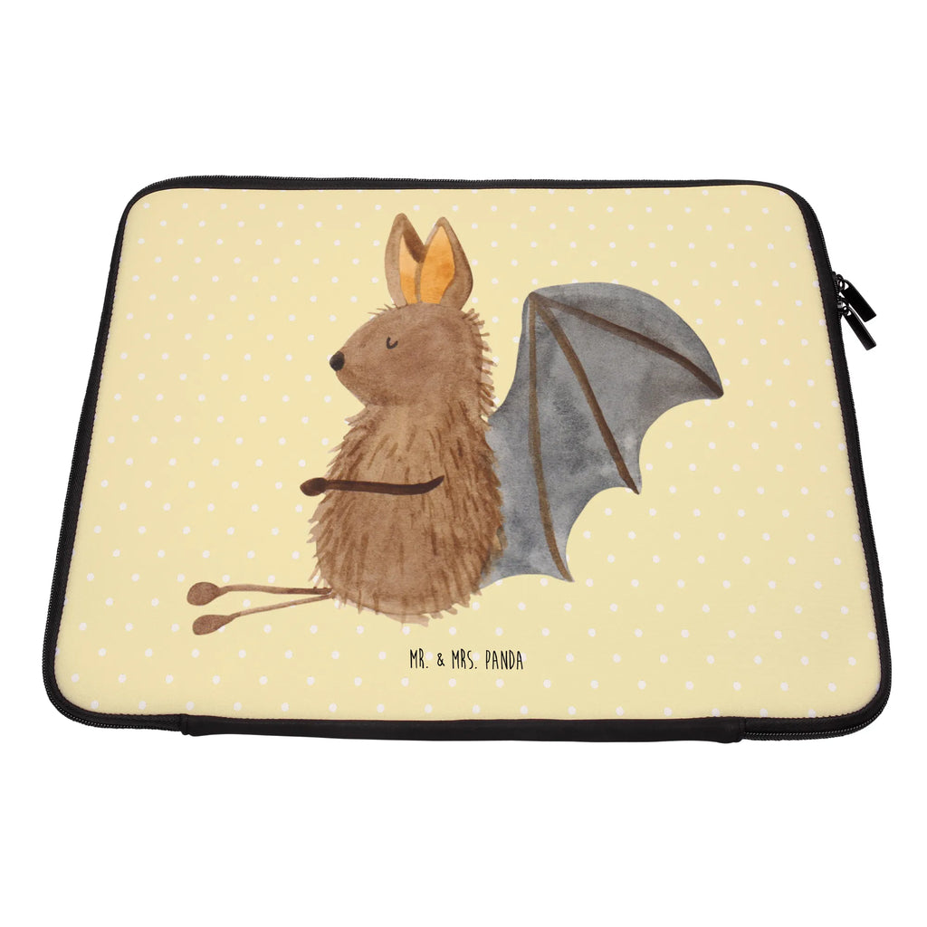 Notebook Tasche Fledermaus Sitzen Notebook Tasche, Laptop, Computertasche, Tasche, Notebook-Tasche, Notebook-Reisehülle, Notebook Schutz, Tiermotive, Gute Laune, lustige Sprüche, Tiere, Fledermaus, Fledermäuse, Motivation, entspannen