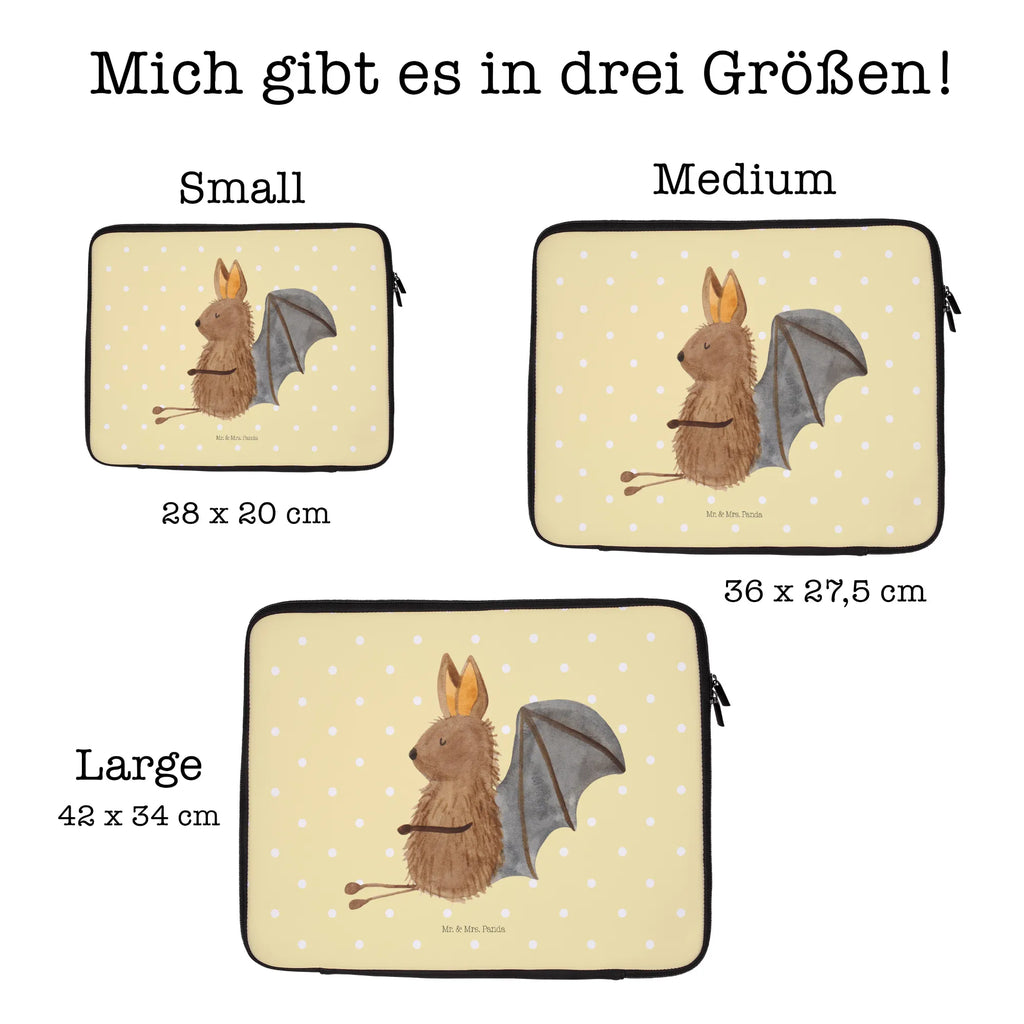 Notebook Tasche Fledermaus Sitzen Notebook Tasche, Laptop, Computertasche, Tasche, Notebook-Tasche, Notebook-Reisehülle, Notebook Schutz, Tiermotive, Gute Laune, lustige Sprüche, Tiere, Fledermaus, Fledermäuse, Motivation, entspannen