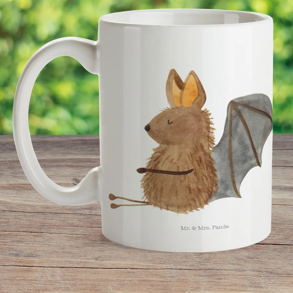 Kindertasse Fledermaus Sitzen Kindertasse, Kinder Tasse, Kunststoff Tasse, Kindergarten Tasse, Trinkbecher, Camping Becher, Kaffeetasse, Kunststoffbecher, Kindergartenbecher, Outdoorgeschirr, Kunststoffgeschirr, Reisebecher, Reisetasse, Kinderbecher, Bruchfeste Tasse, Bruchsichere Tasse, Plastik Tasse, Plastiktasse, Tiermotive, Gute Laune, lustige Sprüche, Tiere, Fledermaus, Fledermäuse, Motivation, entspannen