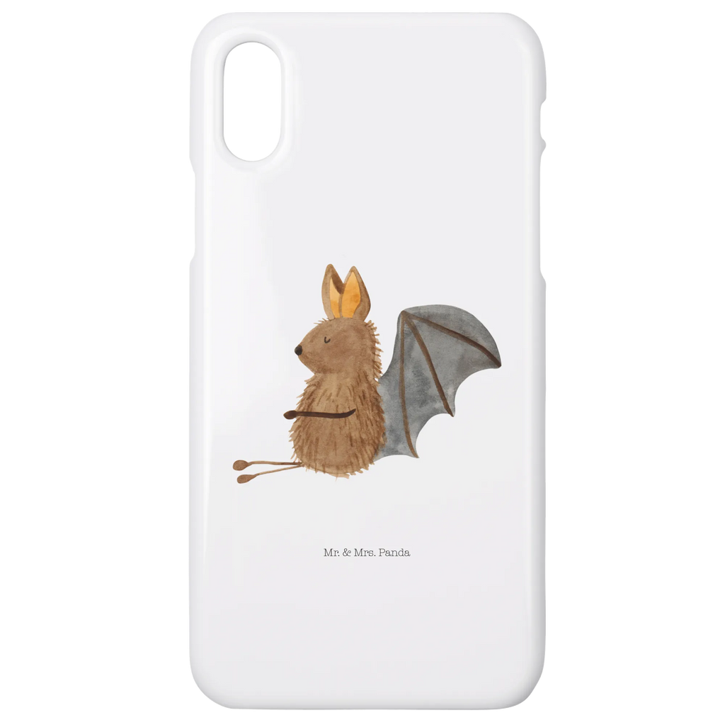 Handyhülle Fledermaus Sitzen Handyhülle, Handycover, Cover, Handy, Hülle, Iphone 10, Iphone X, Tiermotive, Gute Laune, lustige Sprüche, Tiere, Fledermaus, Fledermäuse, Motivation, entspannen