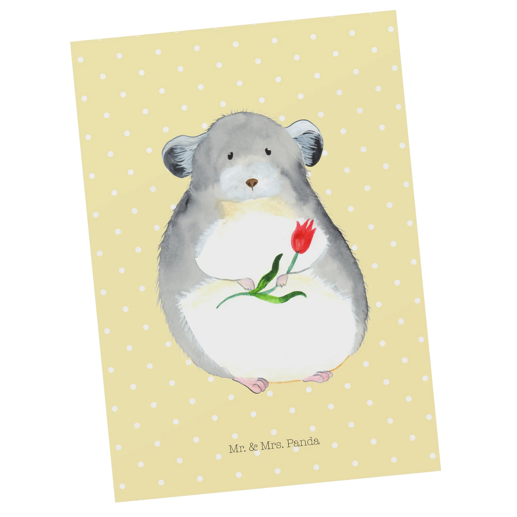 Postkarte Chinchilla Blume Postkarte, Karte, Geschenkkarte, Grußkarte, Einladung, Ansichtskarte, Geburtstagskarte, Einladungskarte, Dankeskarte, Ansichtskarten, Einladung Geburtstag, Einladungskarten Geburtstag, Tiermotive, Gute Laune, lustige Sprüche, Tiere, Chinchilla, Chinchillas, Liebeskummer, Kummer, Depressionen, traurig sein, Chaos, Glücklichsein, Büro, Büroalltag